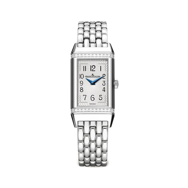 20mm Quartz Stainless Steel Reverso One Monoface Silver Dial On Bracelet