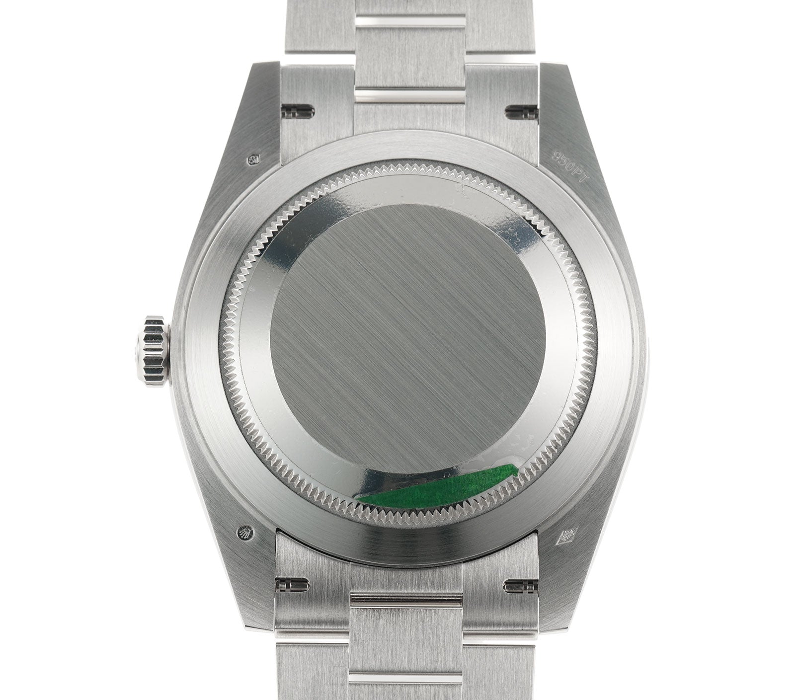 40mm Platinum President Silver Quadrant Motif Roman Dial