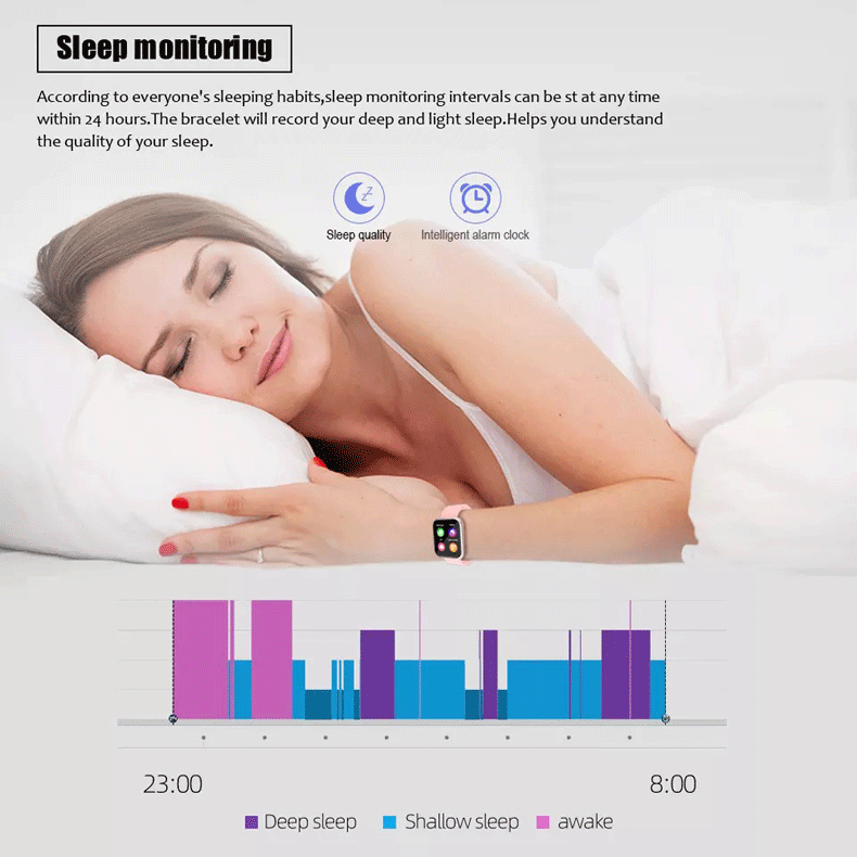 sleep monitoring smart watch