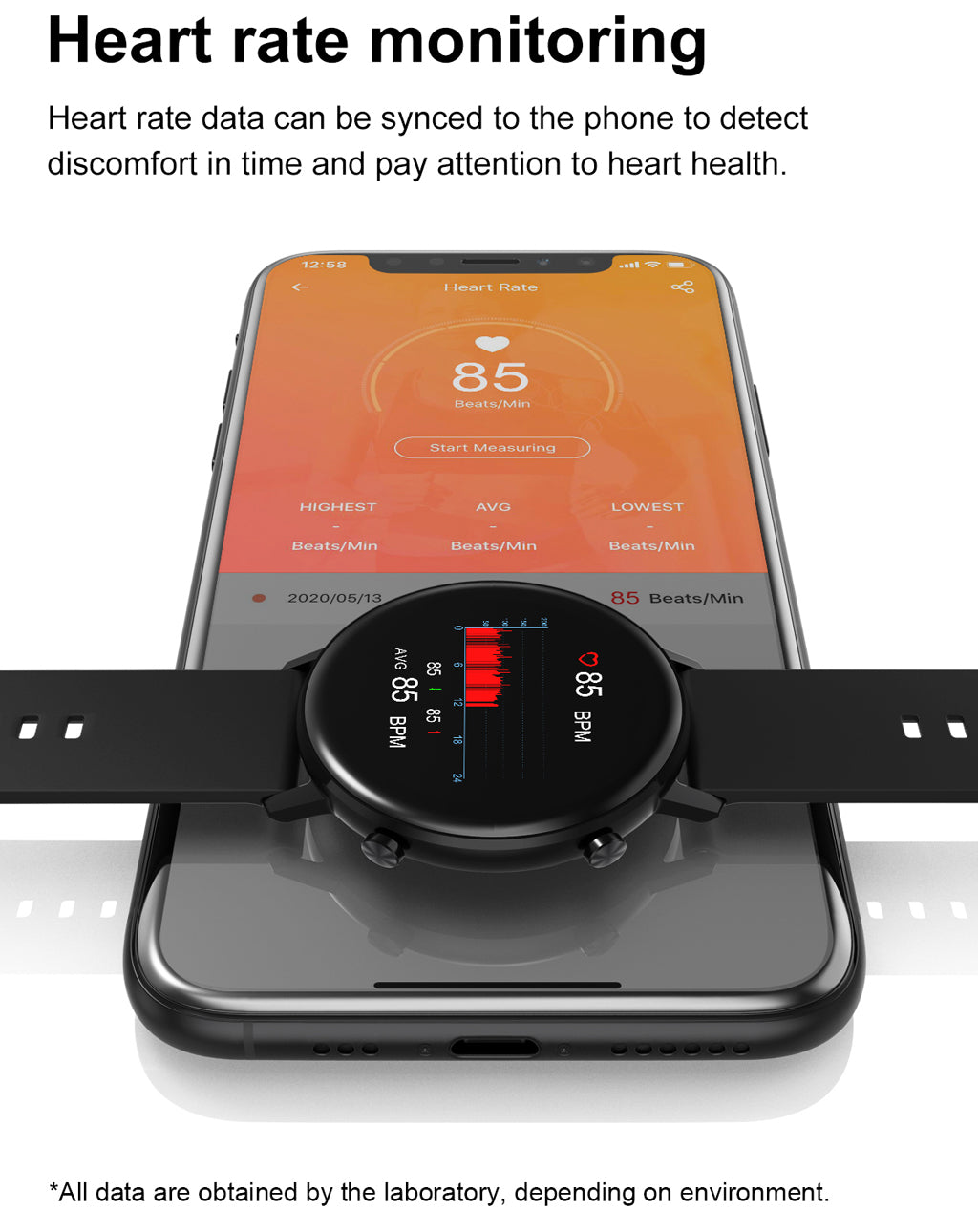 heart rate smart watch