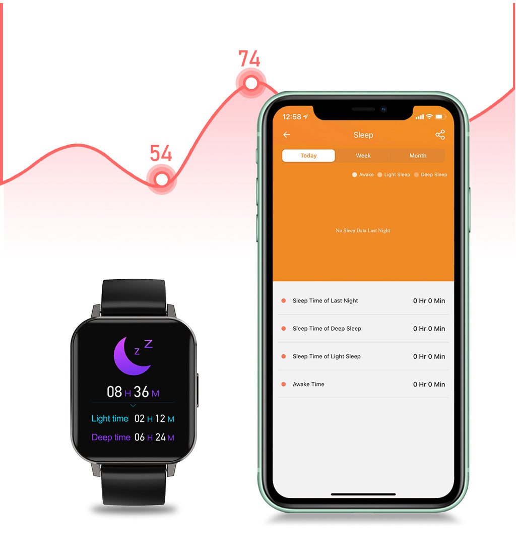 sleep monitoring smart watch
