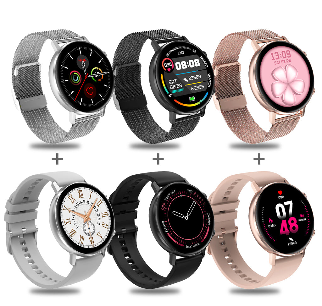 two strap smart watch