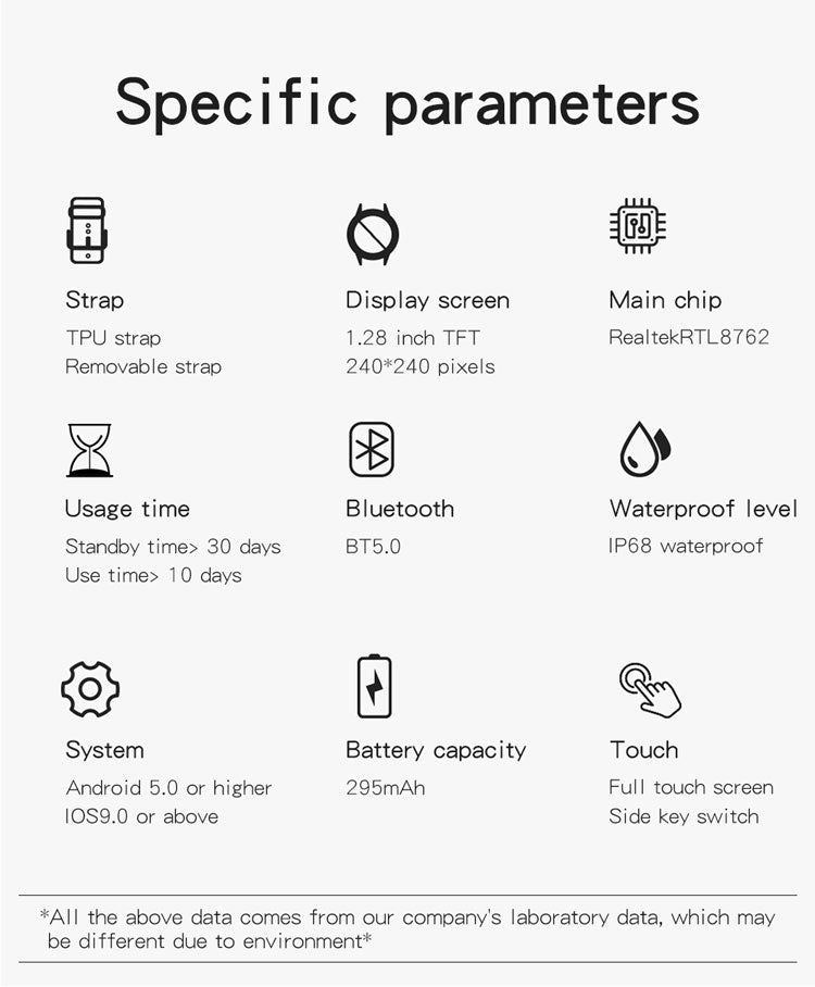 Active Pro Smart Watch Details