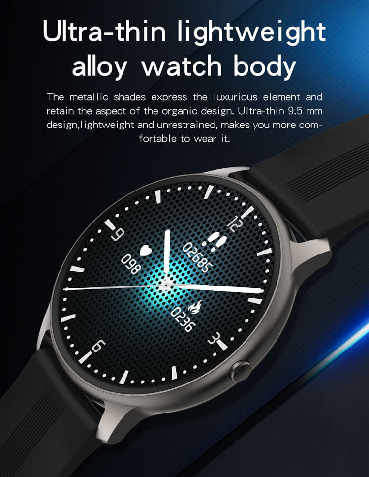 Active Pro Smart Watch alloy body lightweight