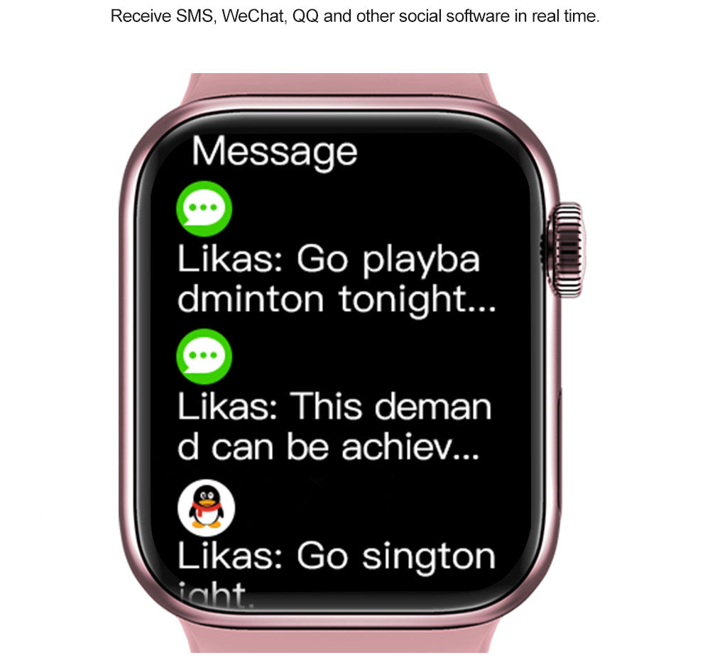 Videfit-Pro-Plus-Smart-Watch-Social-Message-Text