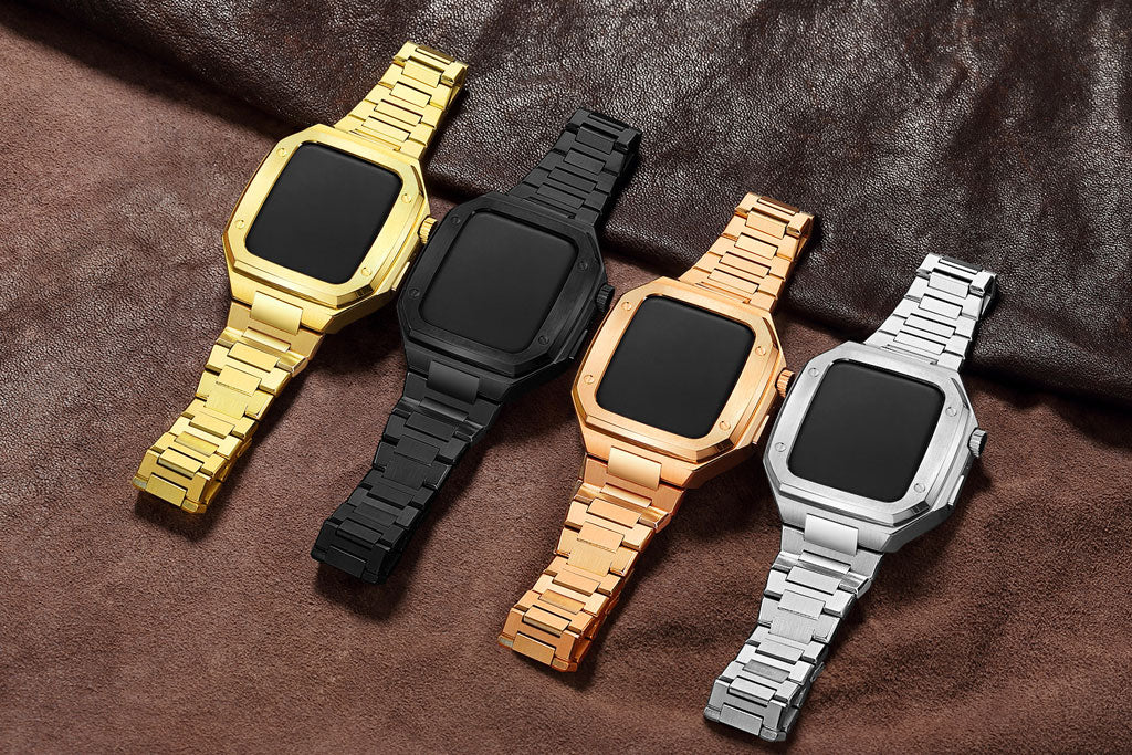 Apple Watch Stainless Steel Case & Band LeCoutureNova