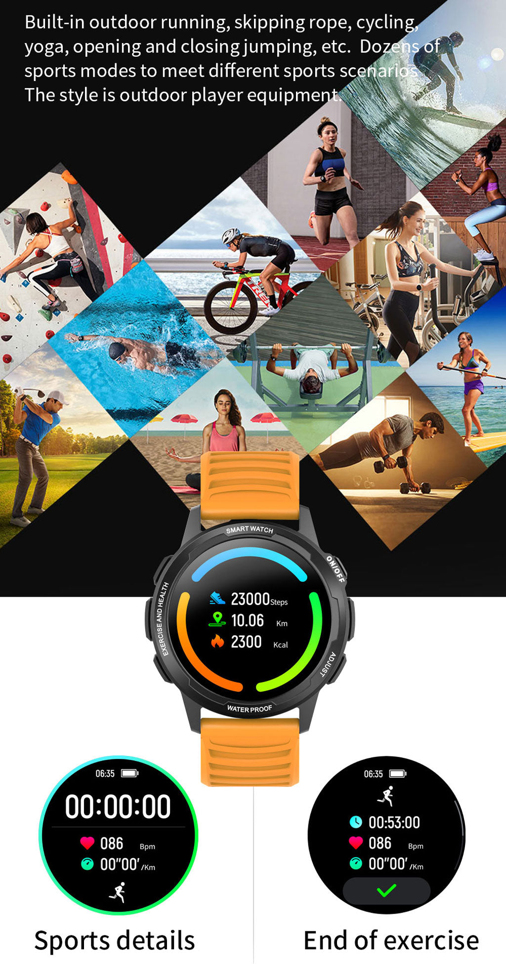 Viedefit-Rock-1-Smart-Watch-24-sports-mode