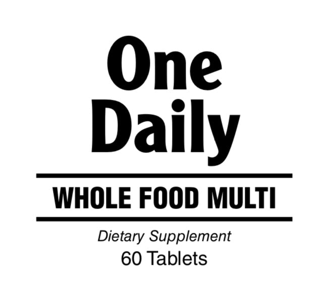 One Daily Whole Food Multi with Organic Ingredients