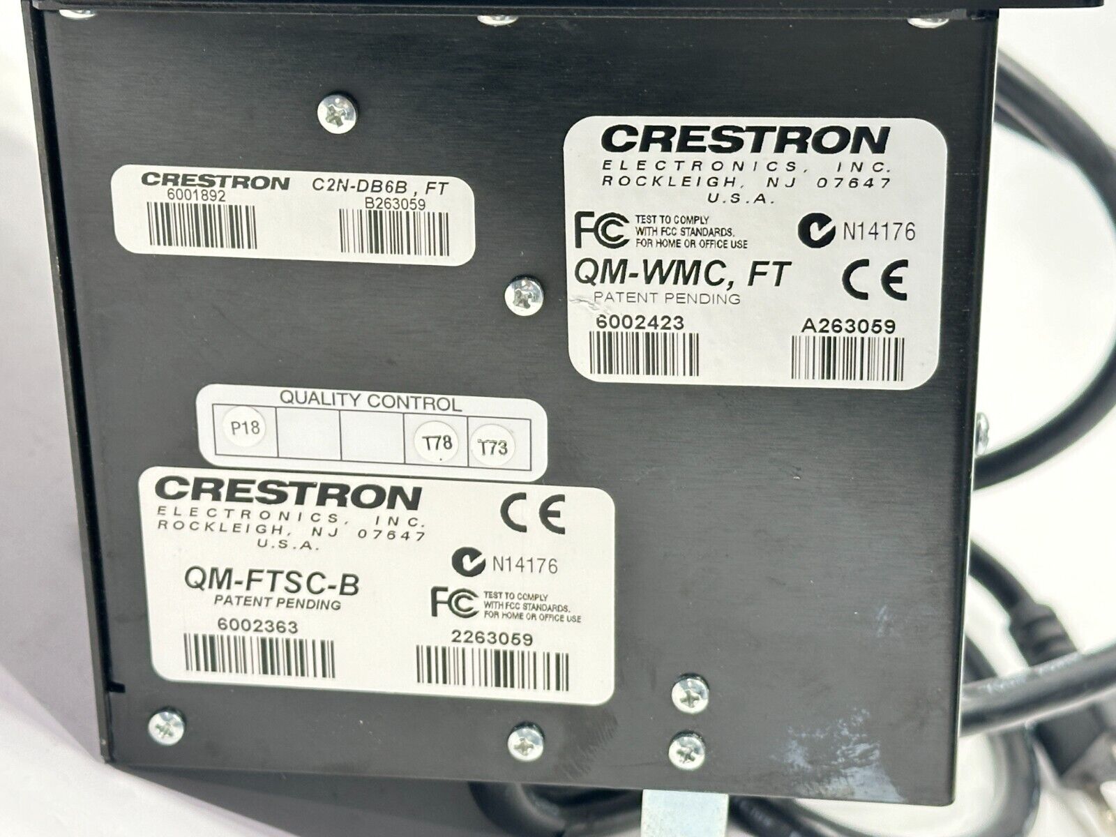 Crestron QM-FTSC-B FlipTop Storage Center Assembly