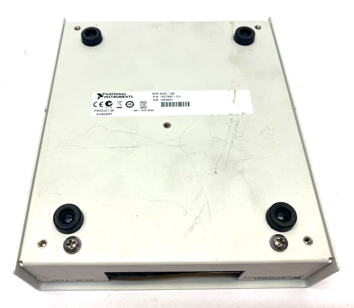 National Instruments 182788E-01L SCB-100 Shielded I/O Connector Block