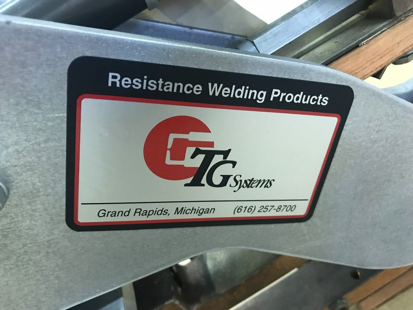 TG Systems GTS 2185 Weld Gun Robot Welder Resistance Welding Robotic Spot Weld