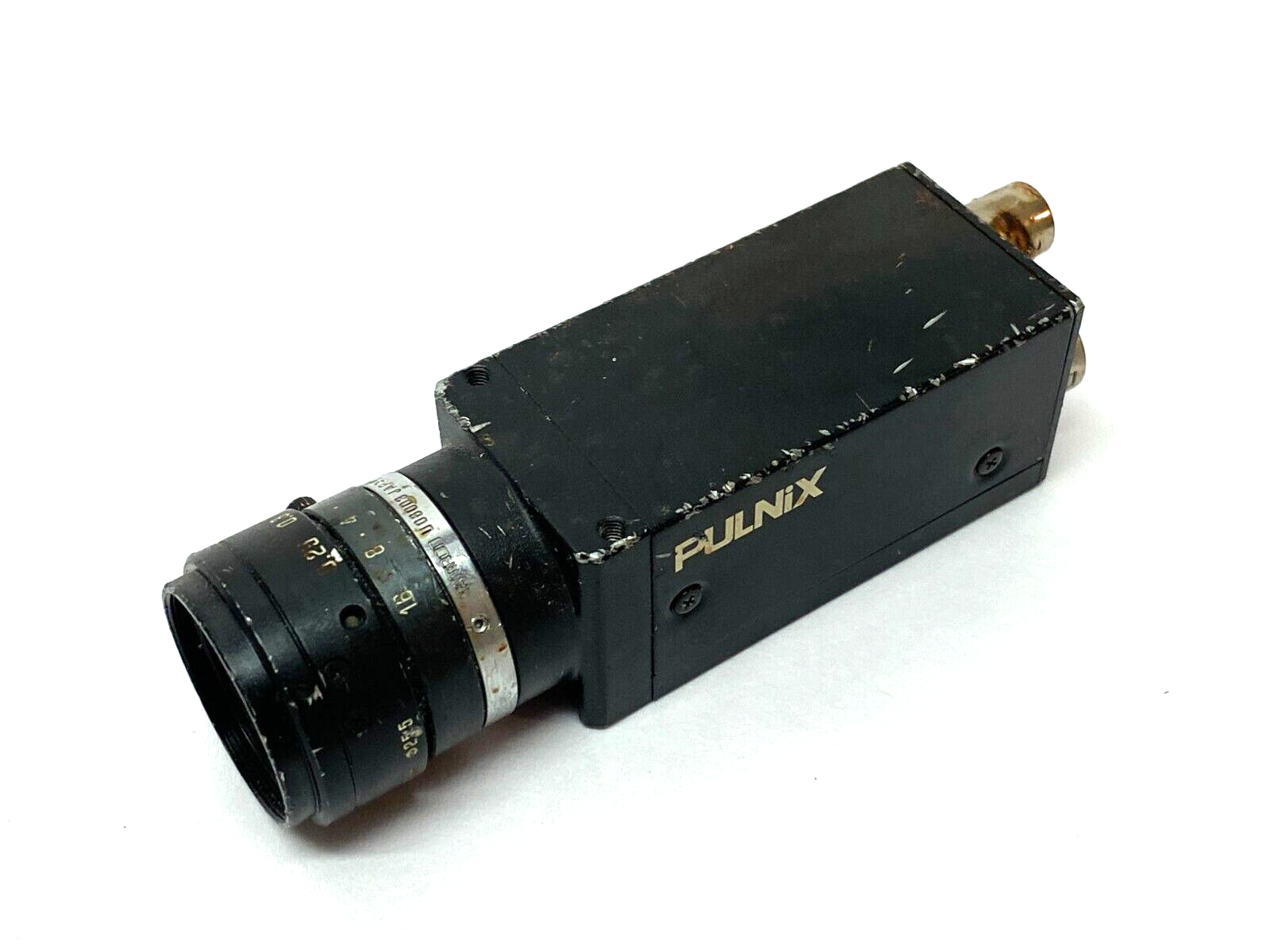 Pulnix TM-6300 Monochrome Full-Frame Shutter Camera 10-1575 w/ Lens