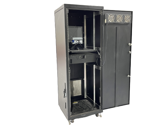 BlackBox Server Cabinet and Tray 72