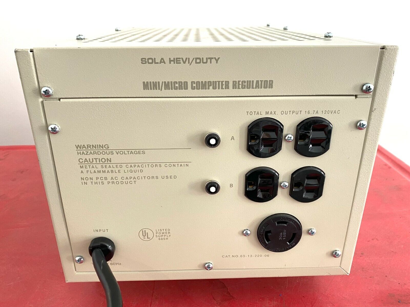 Sola 63-13-220-06 MCR 2000 Mini/Micro Computer Regulator