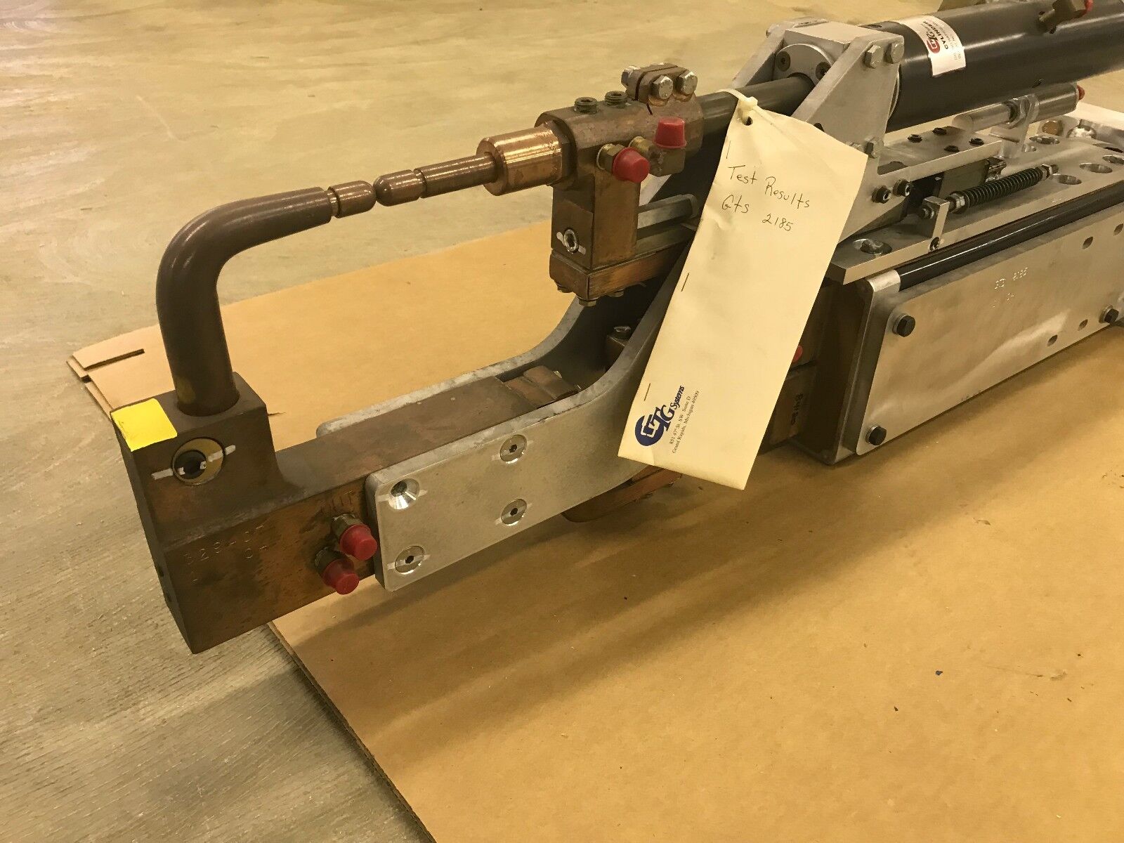 TG Systems GTS 2185 Weld Gun Robot Welder Resistance Welding Robotic Spot Weld