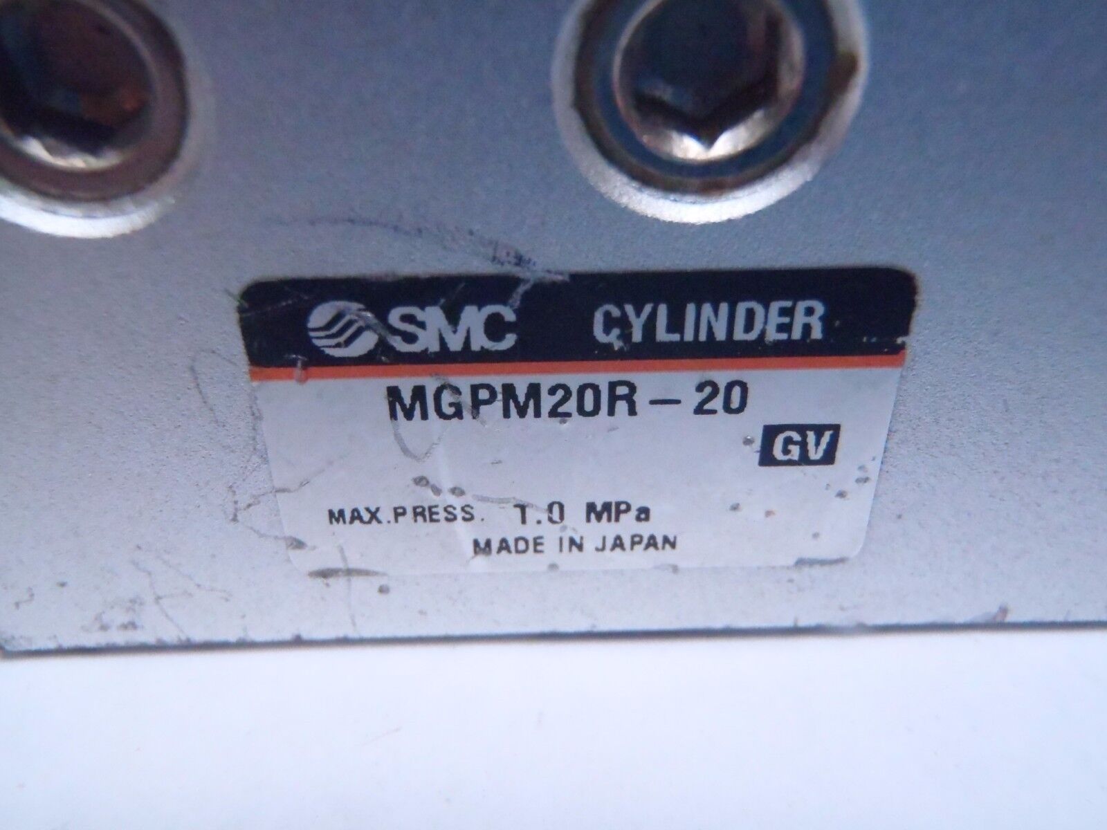 SMC MGPM20R-20 PNEUMATIC CYLINDER SLIDE