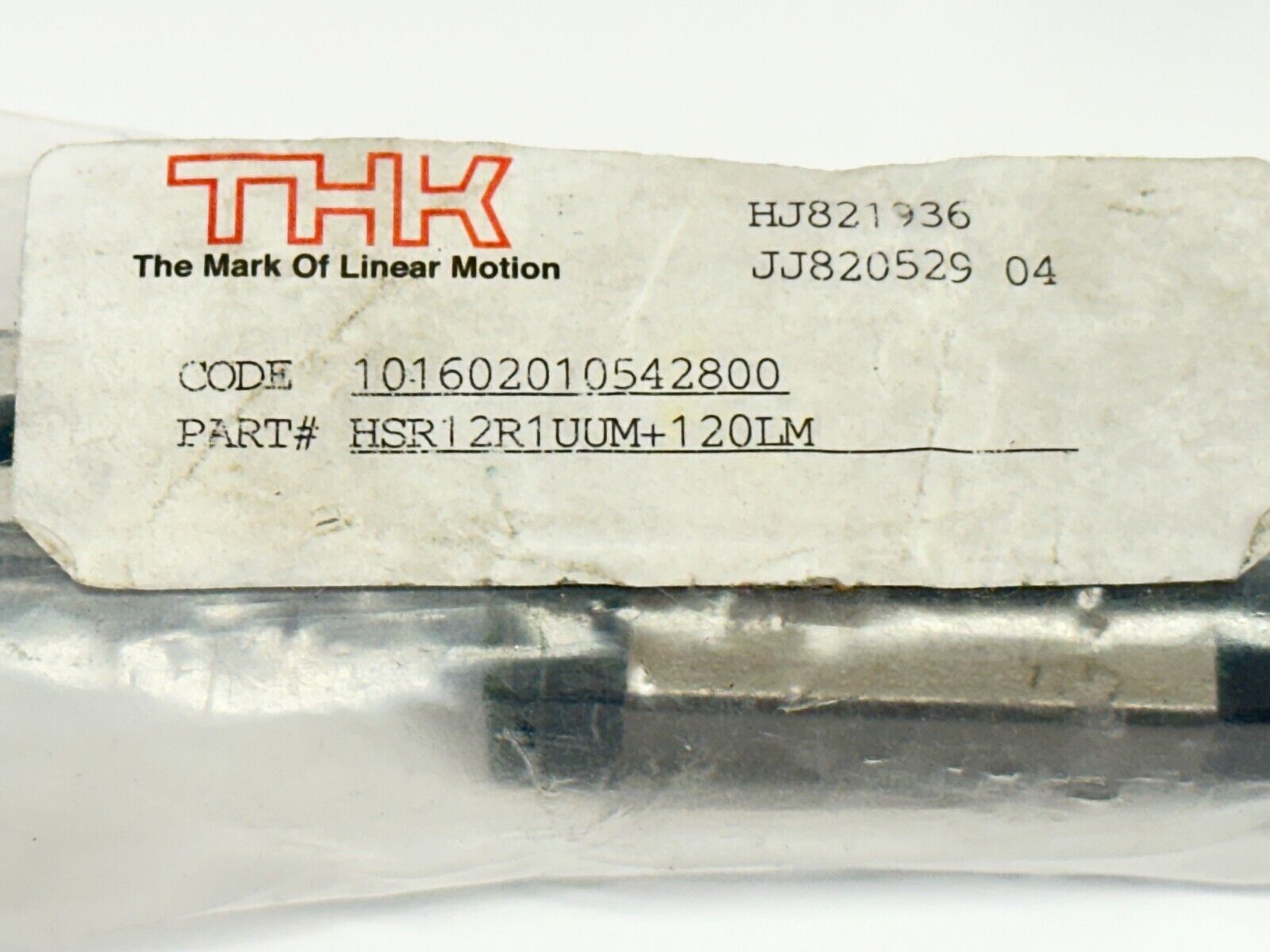 THK HSR12R1UMM+120LM HSR-LM Linear Bearing And Guide Rail Size 12 120mm