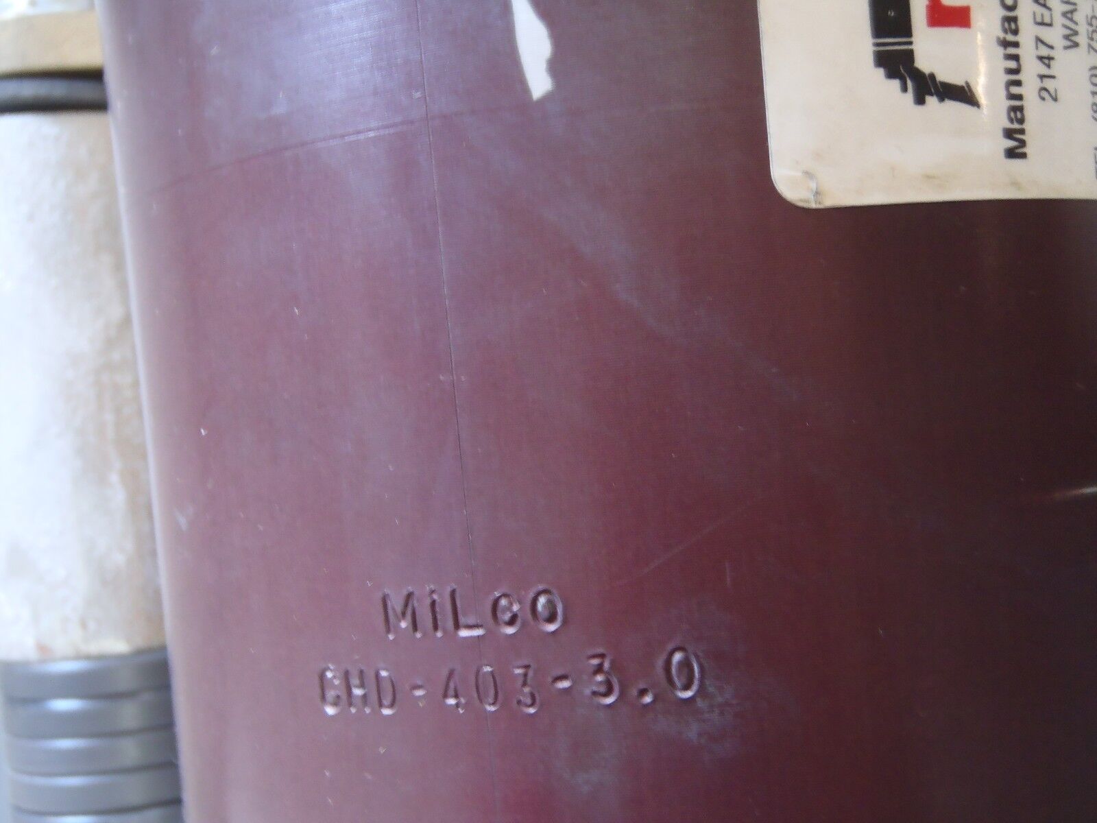 Milco MFG. C-Type Weld Gun 626-10107-01 Robotic Welding Cylinder ML-5403-06