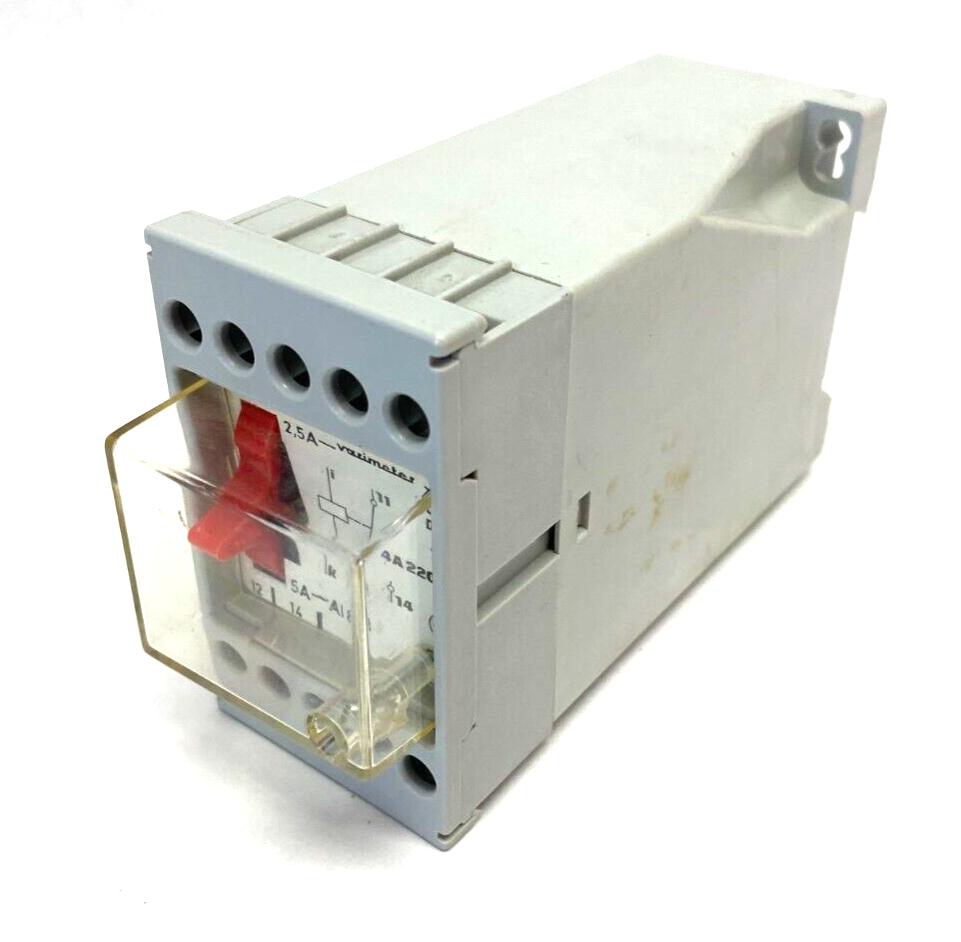 E. Dold & S?hne 5A-AI838 Varimeter Control Relay 48% RW 220V 4A