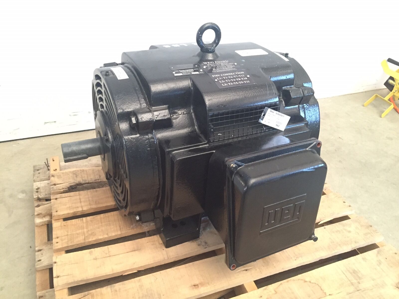 WEG 07518EP3H365TS Electric Motor 75HP 575V 1775 RPM 365TS Frame