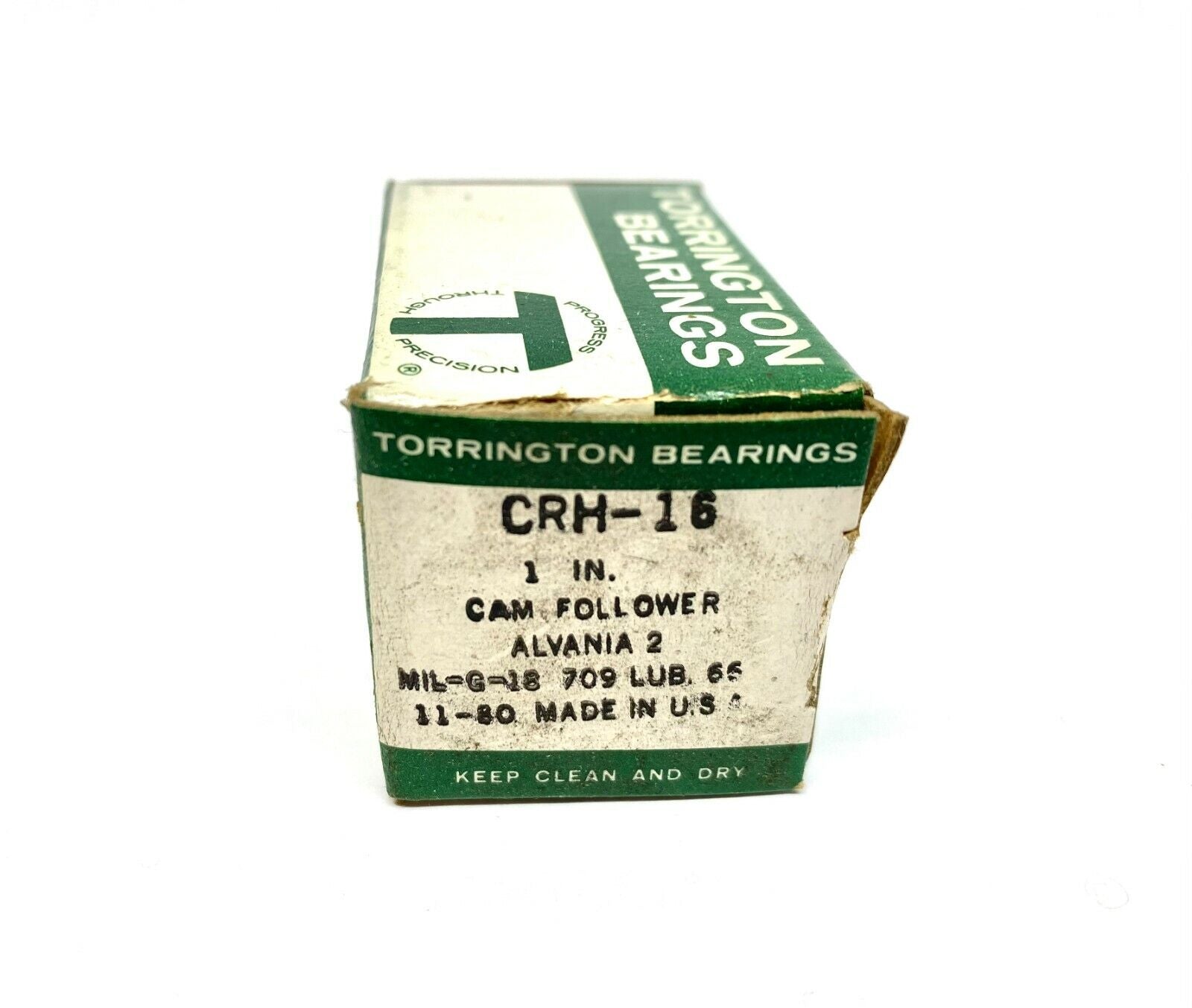 Torrington Bearings CRH-16 1 Inch Stud Type Cam Follower