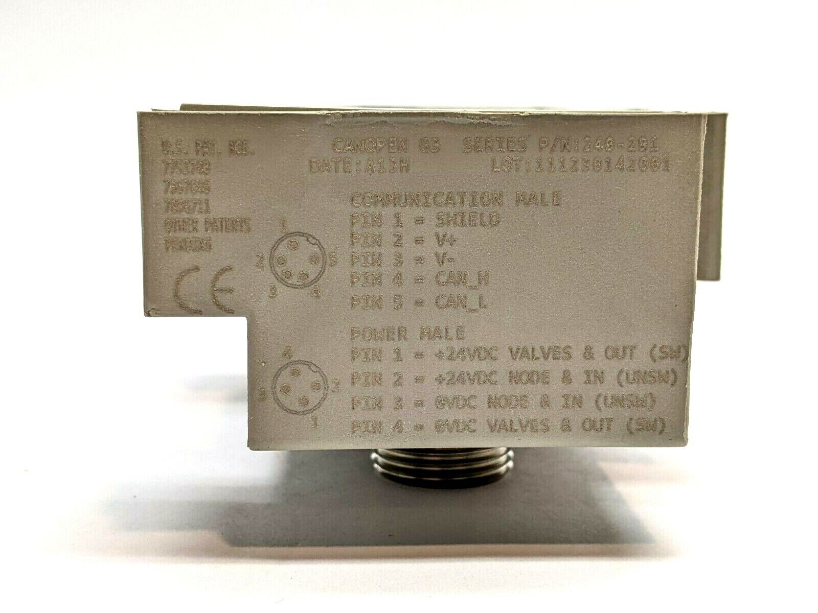 ASCO Numatics 240-291 CANopen Communications Module (Node)