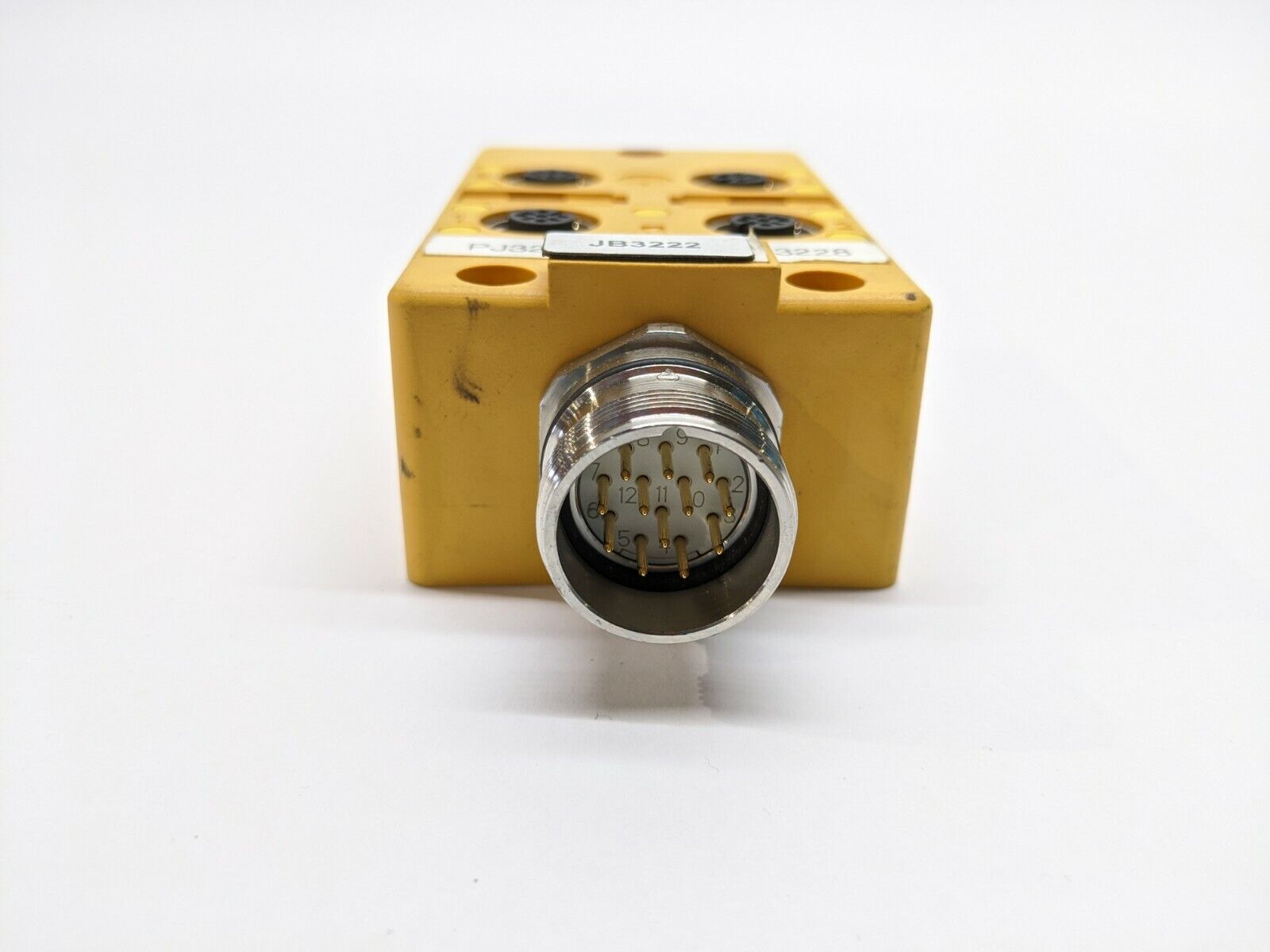 Turck 4 Port Junction Box ESCHA 12 Pin Bottom Connection