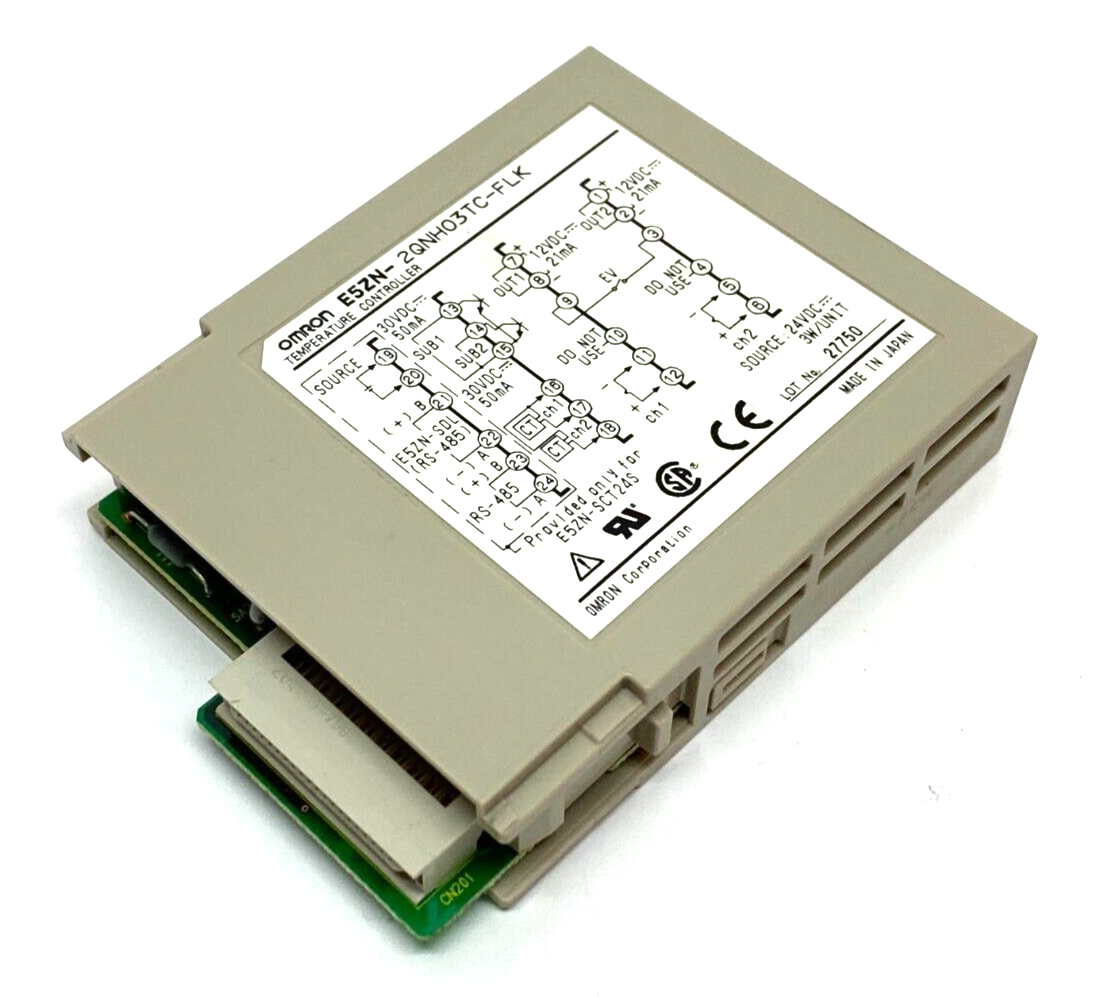 Omron E5ZN-2QNH03TC-FLK Temperature Controller Module