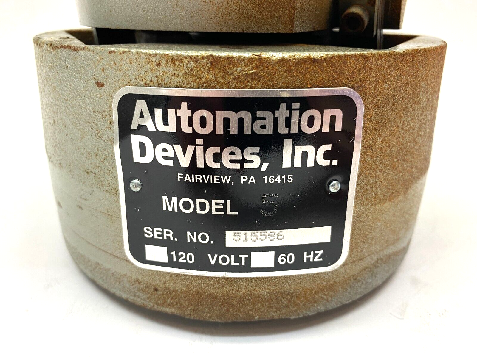 Automation Devices 05CC.1 Model 5 Vibratory Feeder Bowl Unit Middle V Design