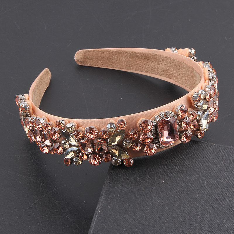 Rich Aunty Baroque Rhinestone Headband