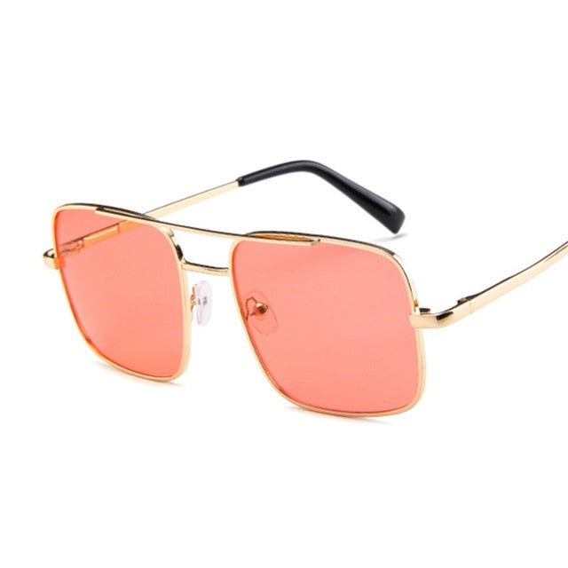 Retro Oversized Square Sunglasses