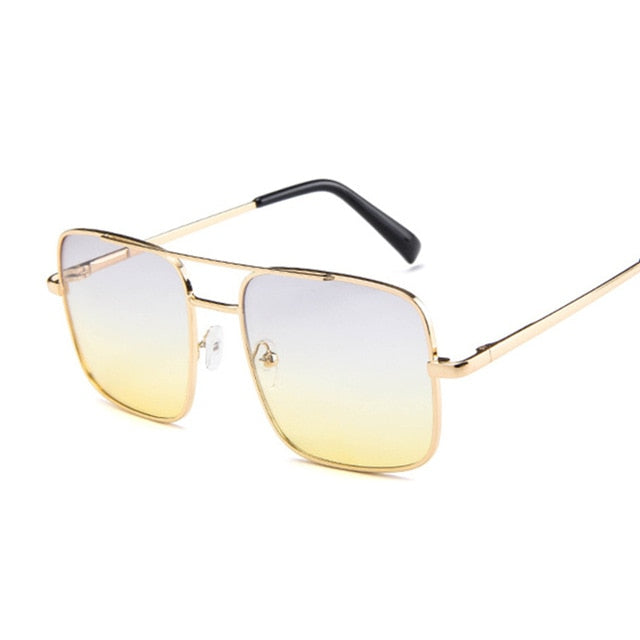 Retro Oversized Square Sunglasses