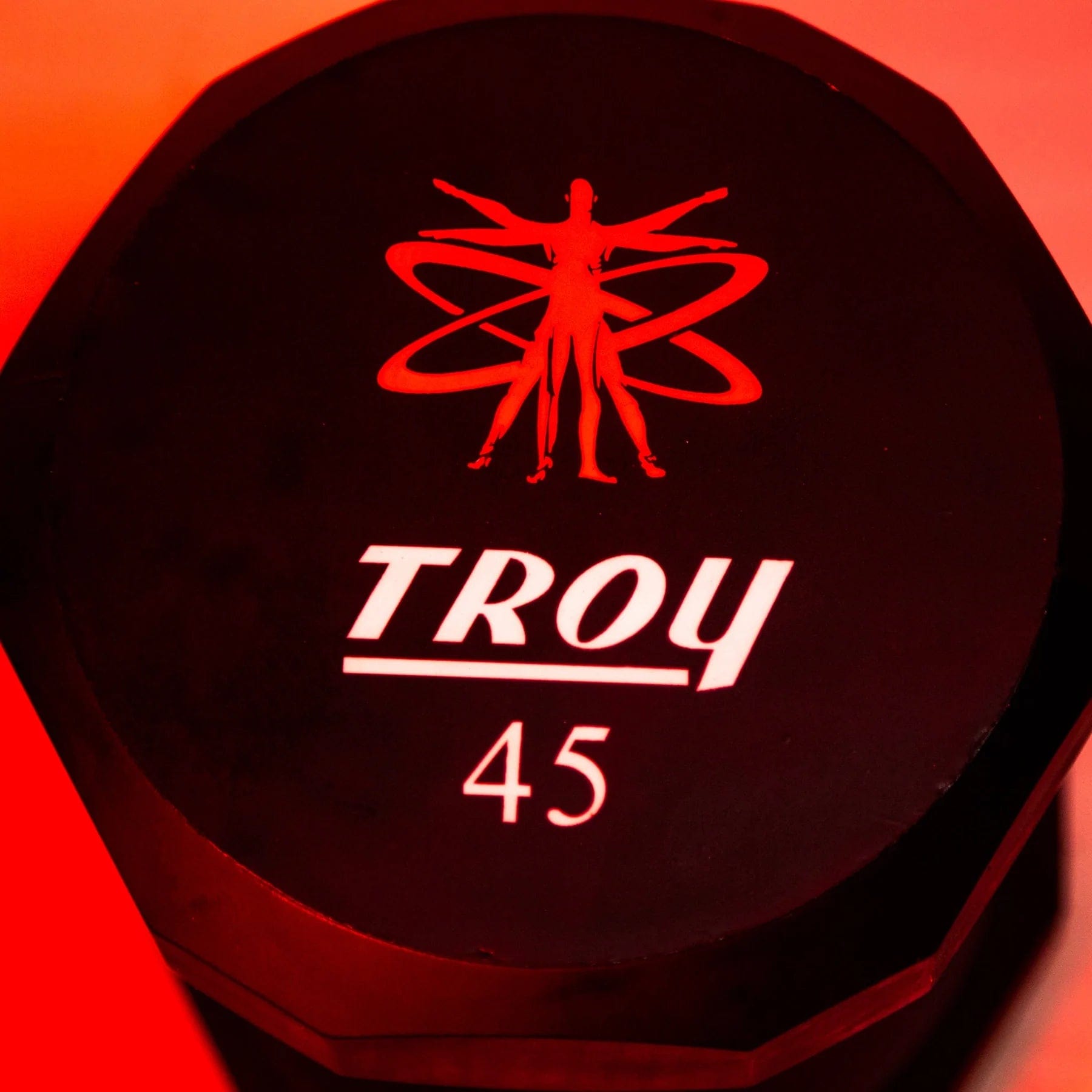 Troy 12-Sided Urethane Dumbbell Set with Custom Logo | TSD-UL