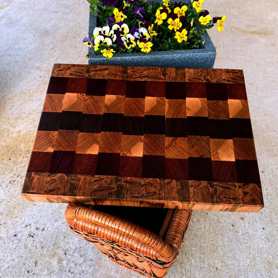 Handcrafted End Grain Cutting Board
