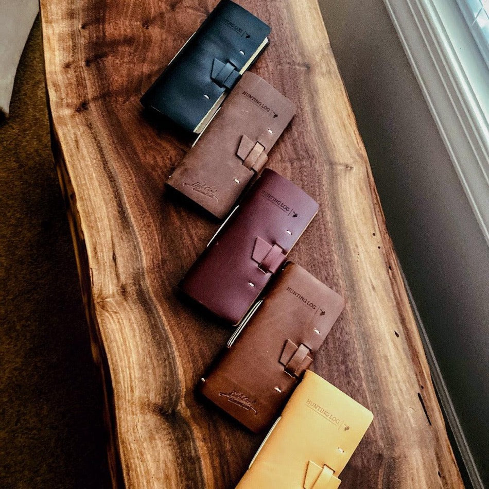 Leather Hunting Journal