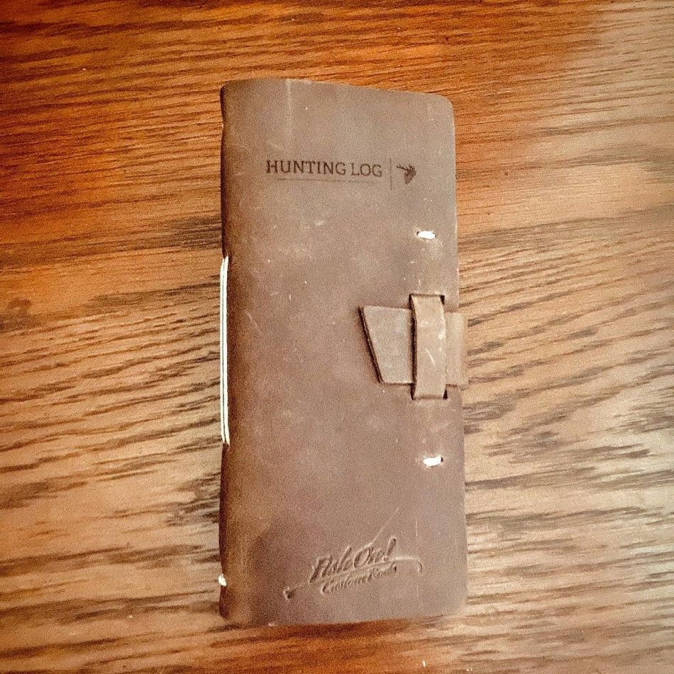 Leather Hunting Journal