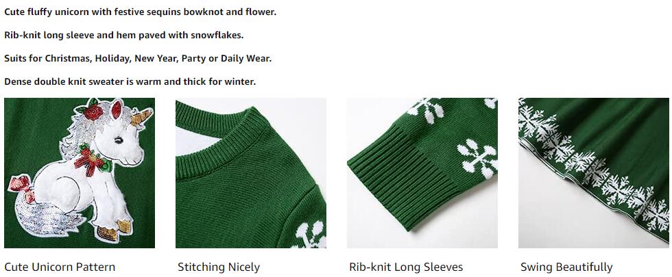 Christmas Knit Sweater Dress