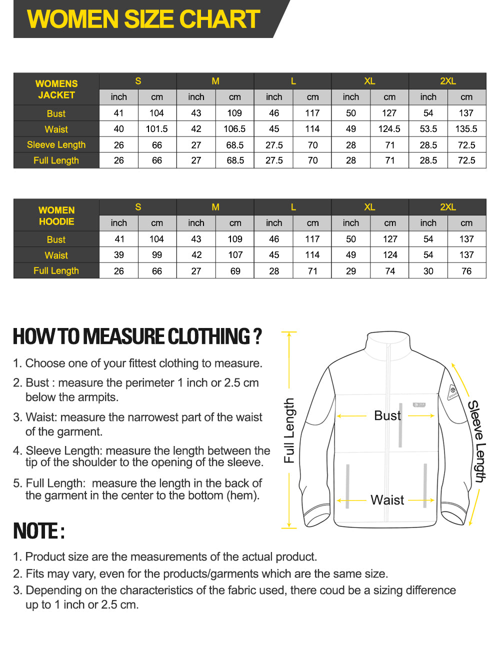 Ptahdus Product Size Guide – PTAHDUS Gear