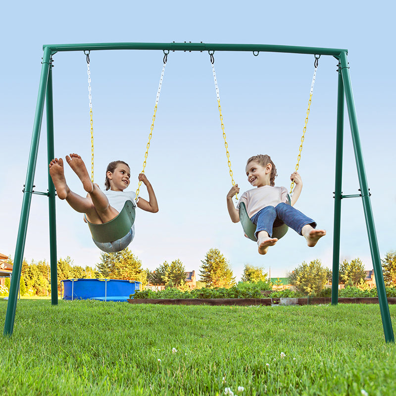 a frame swing set