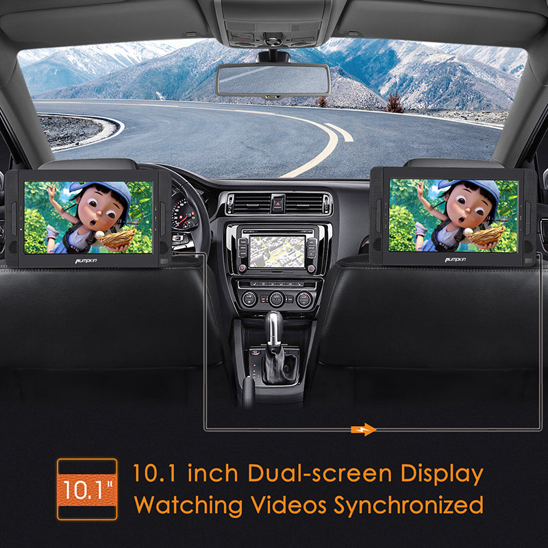 dual portable dvd player for car