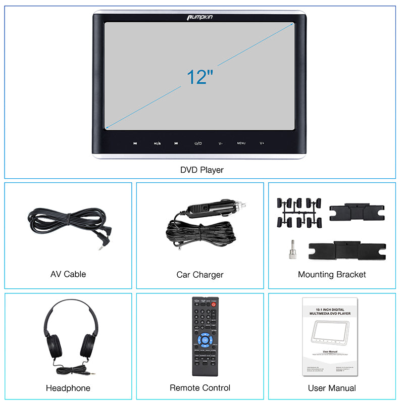 car dvd headrest