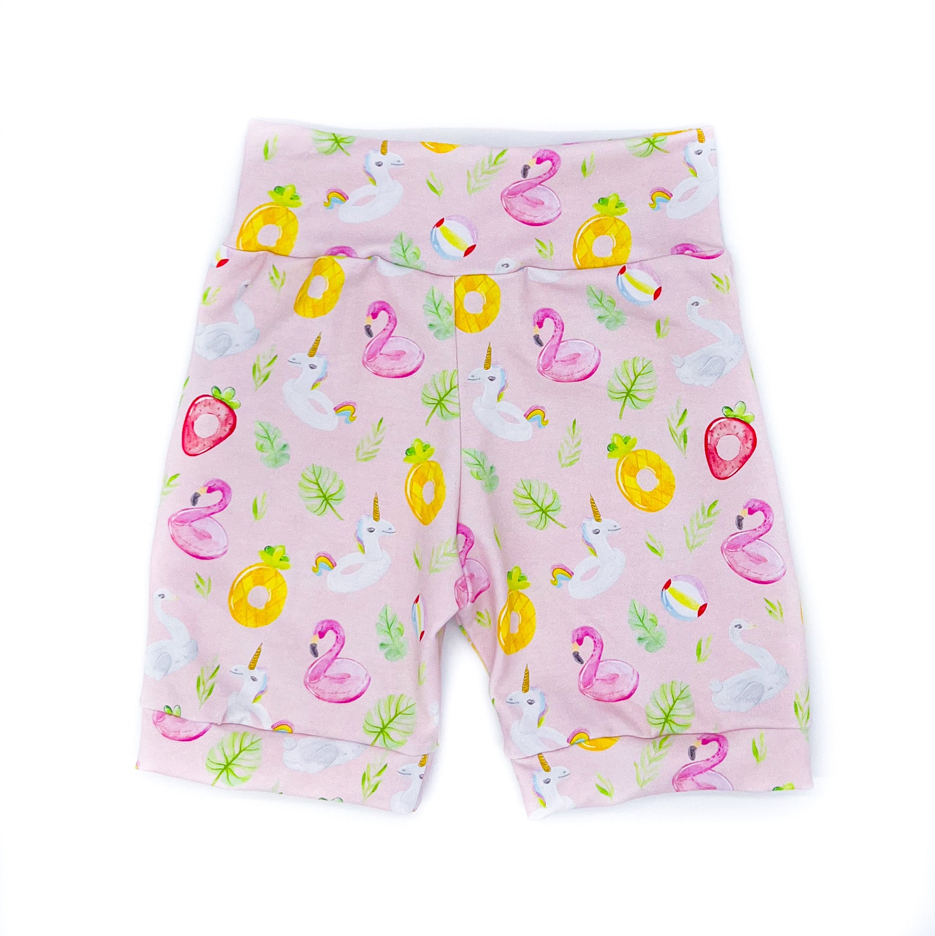 Pink Pool Float Shorties (Matching)