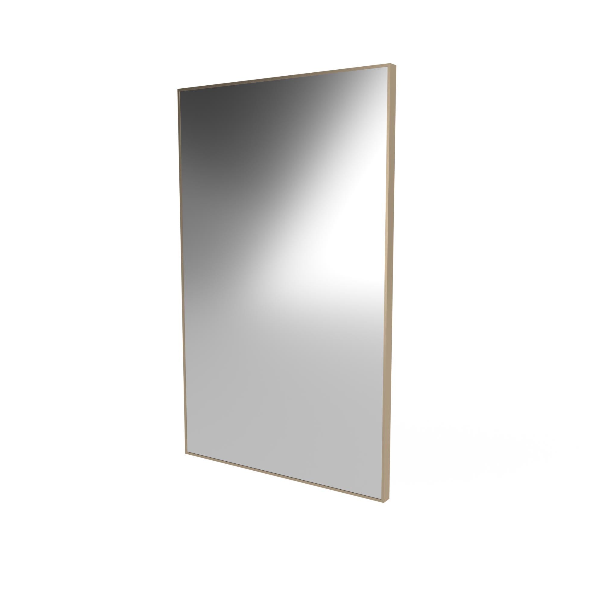 Rectangular Mirror with Metal Frame