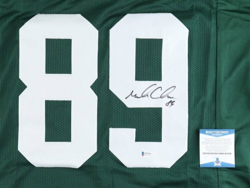 MARK CHMURA SIGNED AUTOGRAPHED GREEN BAY PACKERS CUSTOM JERSEY BECKETT COA