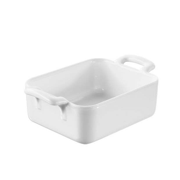 White Individual Baking Dish