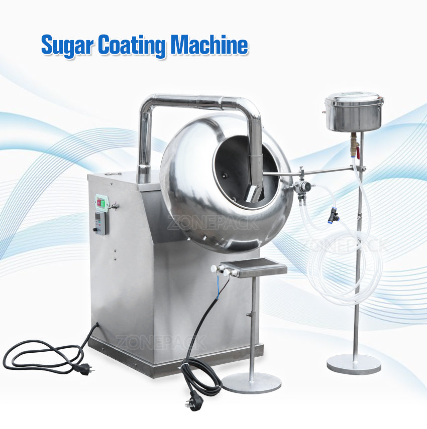 BY-300 Peanut Chocolate Sugar Coating Machine Stainless Steel Candy Coater Machine