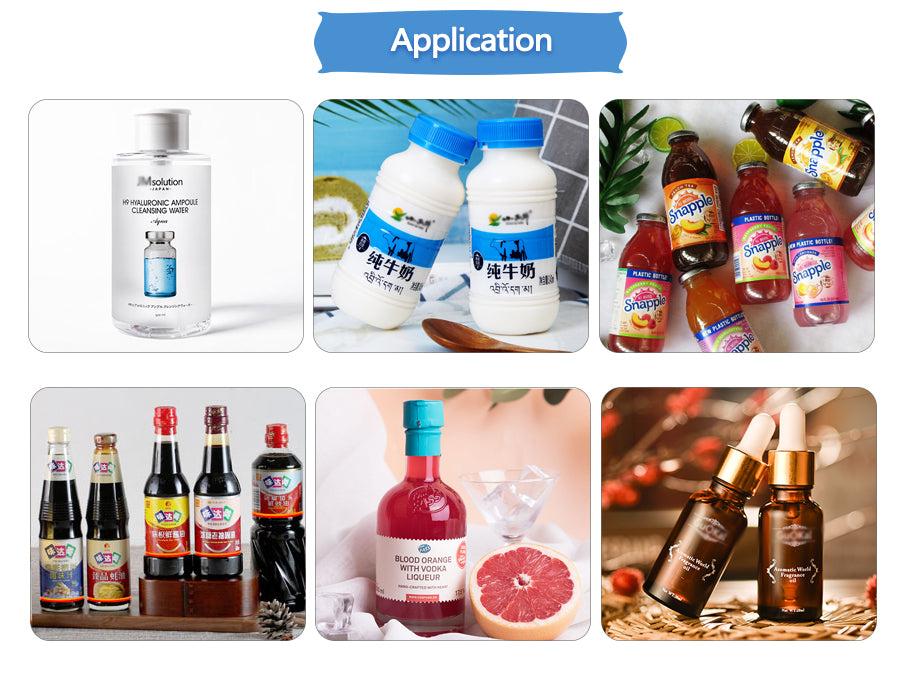 ZONEPACK Gear Pump Bottle Water Filler Semi Automatic Liquid Vial Filling Machine for Juice Beverage Drink Oil Perfume