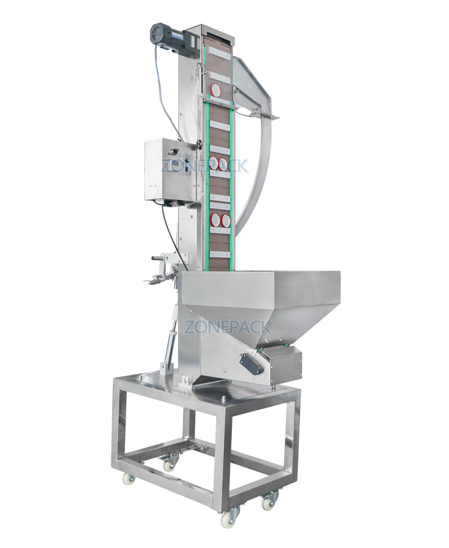 ZONESUN ZS-SLJ1 Automatic Customize Plastic PET Bottle Cap Feeding Machine