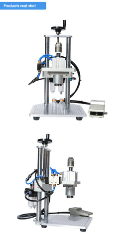 ZONESUN Pneumatic Oral Liquid Penicillin Antibiotic Injectable Bottle Capper Aluminum Plastic Glass Vial Crimper Capping Machine