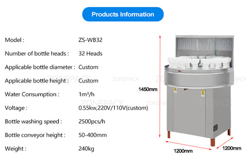 ZONESUN ZS-WB32 Rotary Small Semi Automatic Washing Machine